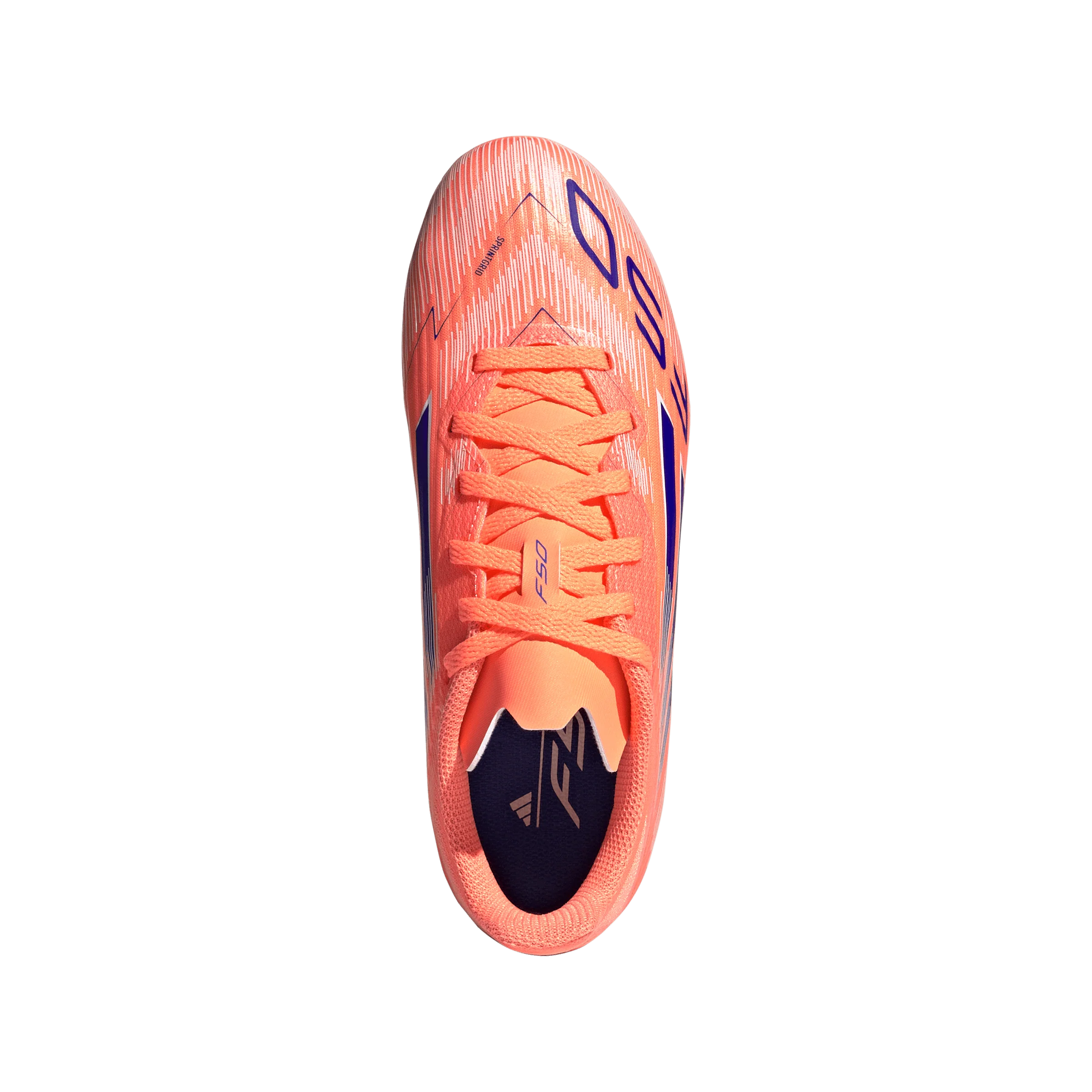 adidas F50 League FG/MG Kids Football Boots - Coral Blaze Pack - Image 6
