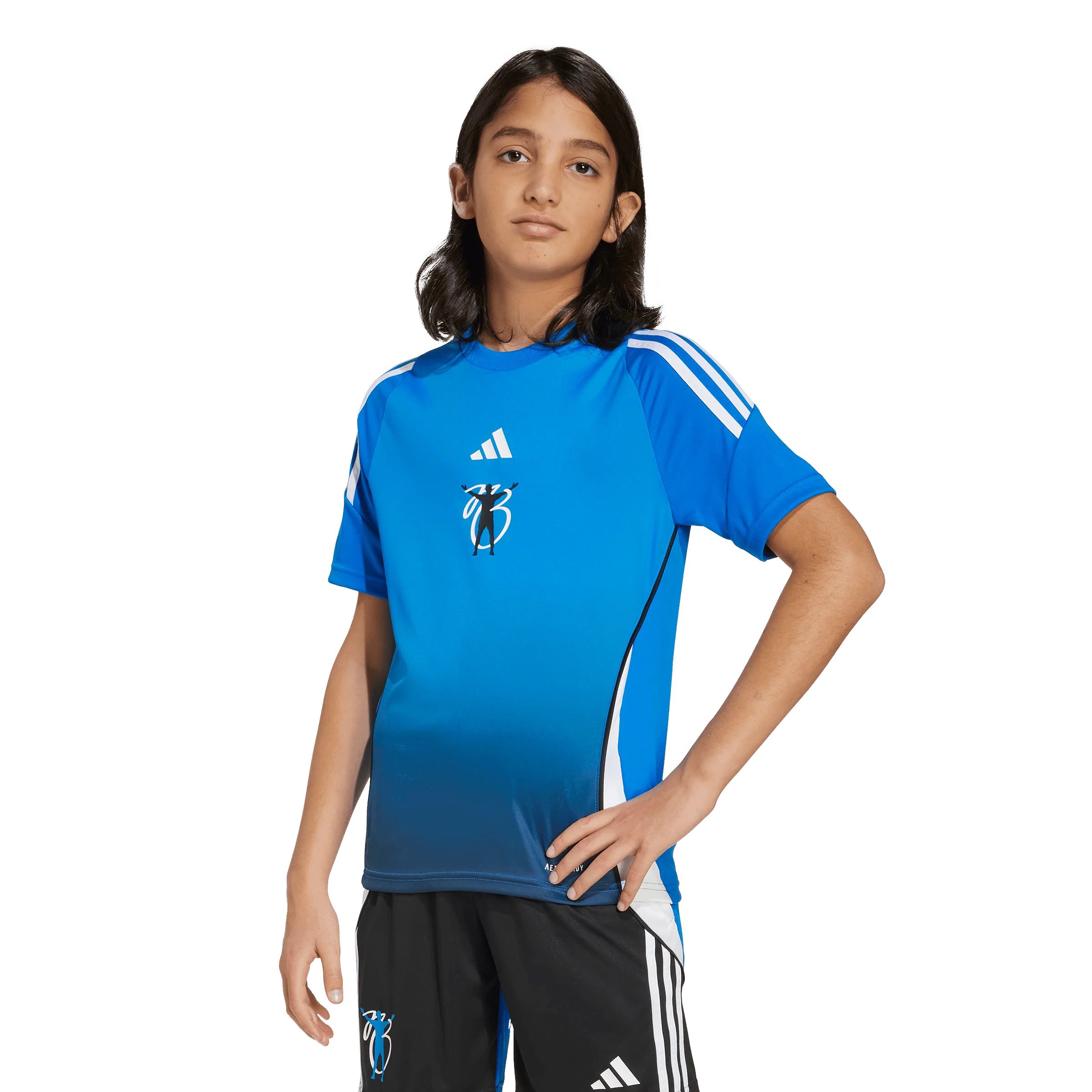 adidas Jude Bellingham Kids Training Jersey - Blue - Image 3
