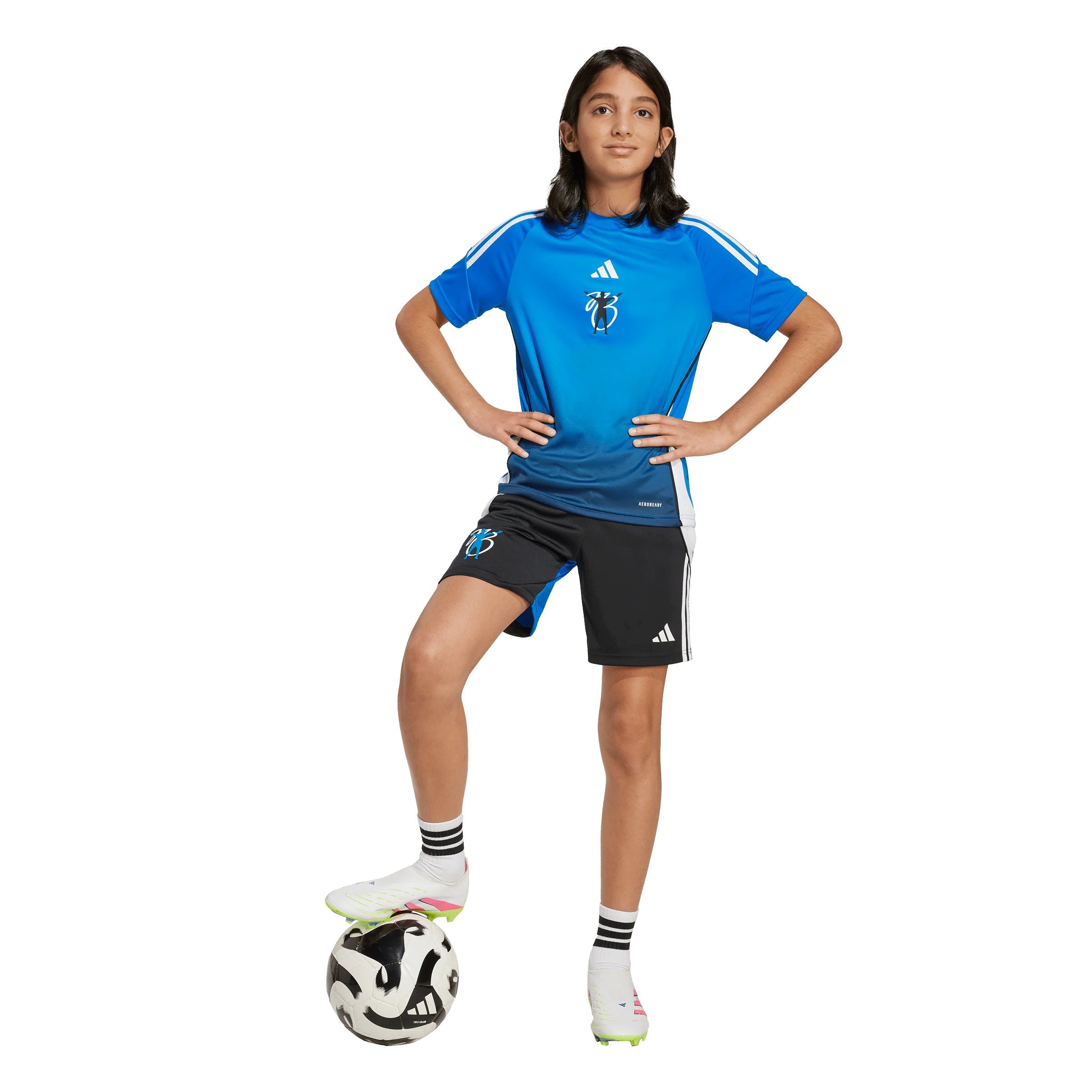 adidas Jude Bellingham Kids Training Jersey - Blue - Image 5