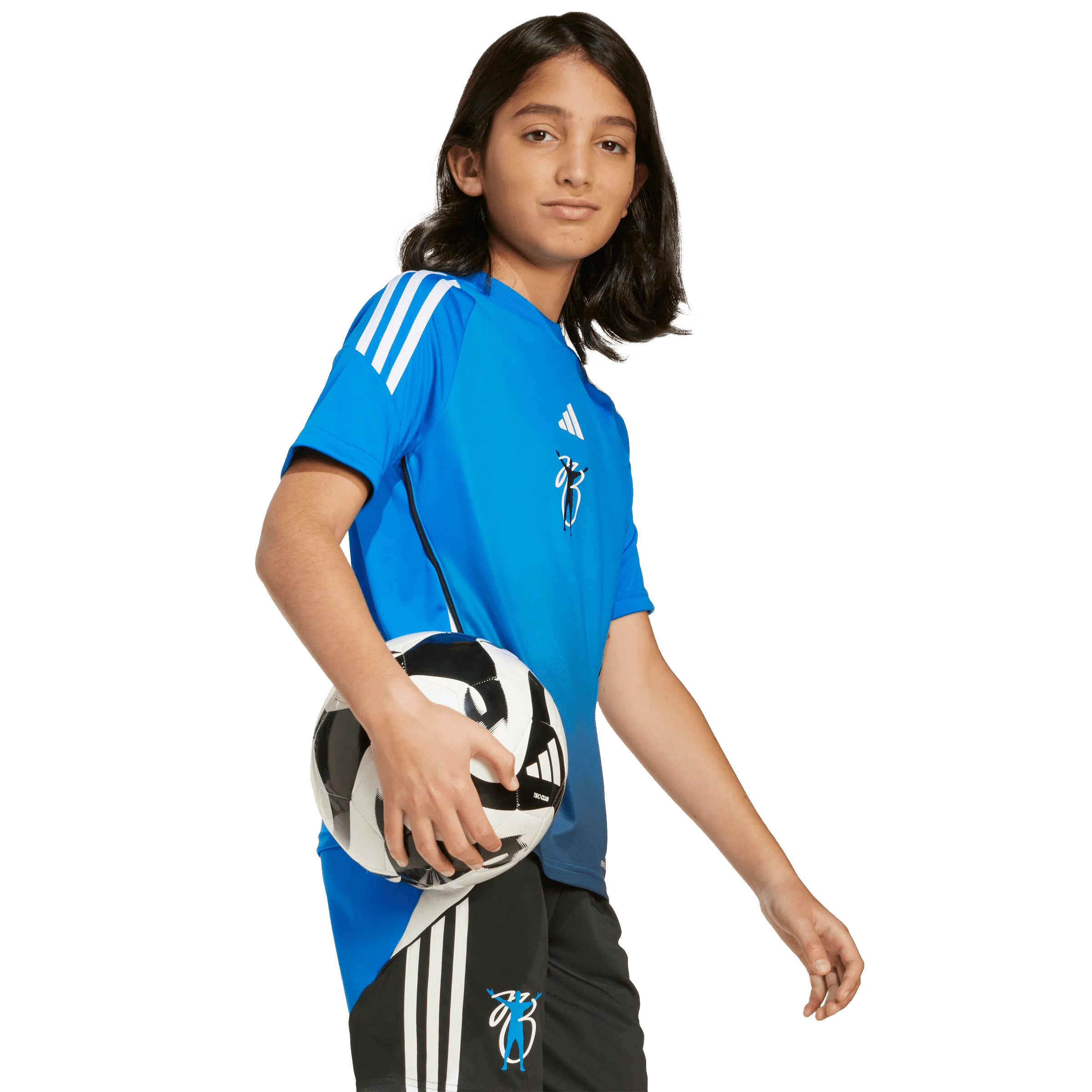 adidas Jude Bellingham Kids Training Jersey - Blue - Image 6