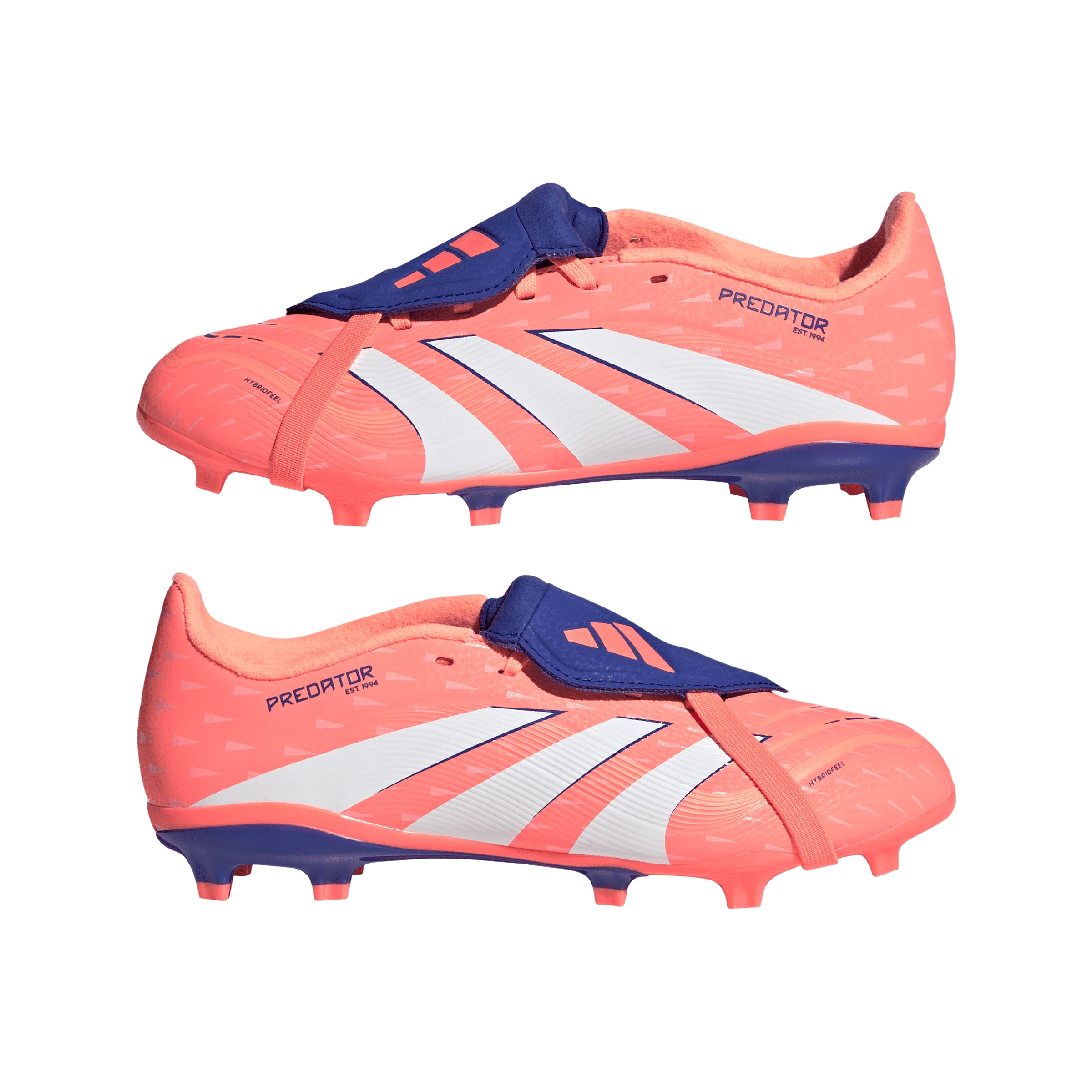 adidas Predator League FT FG/MG Kids Football Boots - Coral Blaze Pack - Image 5