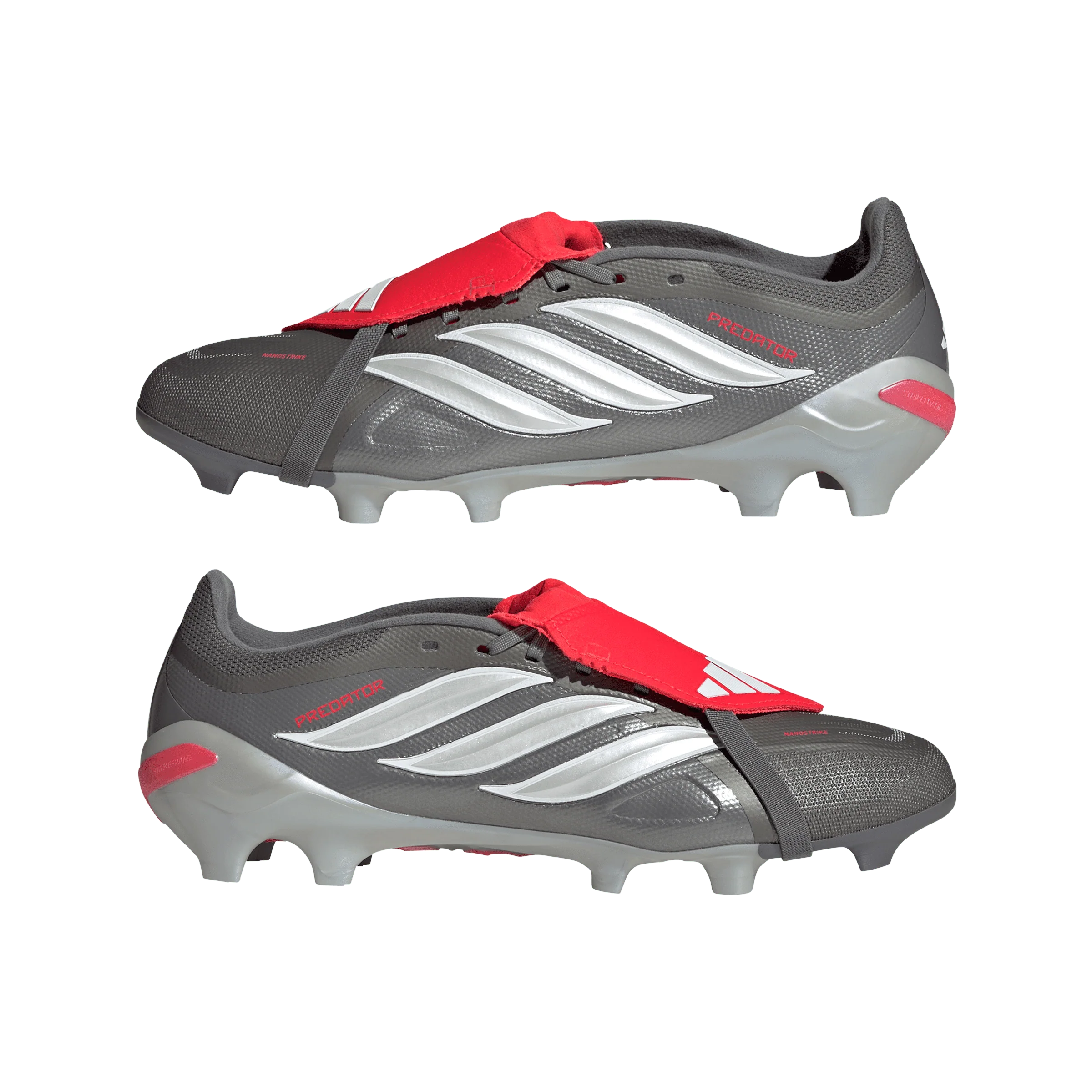 adidas Predator League FT FG Senior Football Boots - Finishers Steel - Image 3