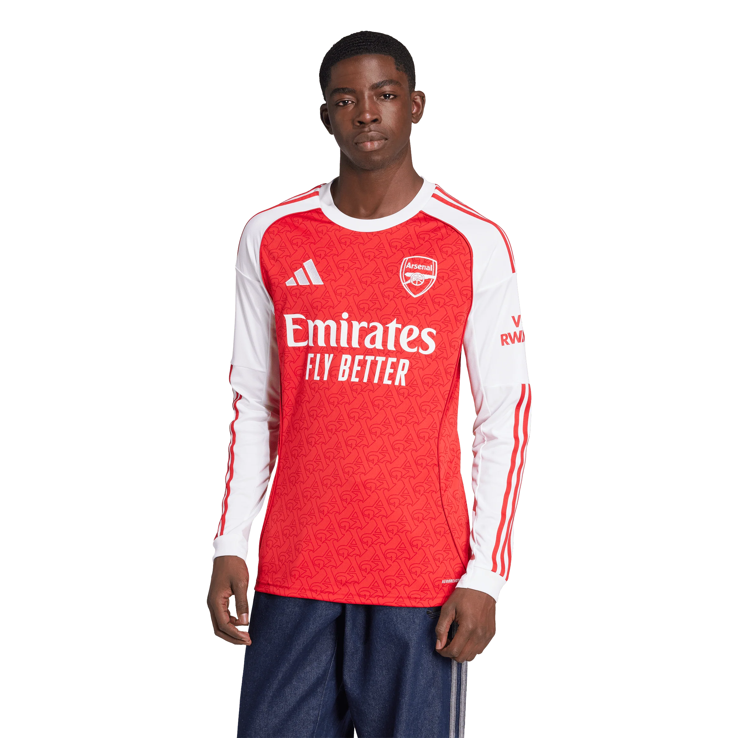Arsenal FC Adults Home LS Jersey 2025/26 - Image 3