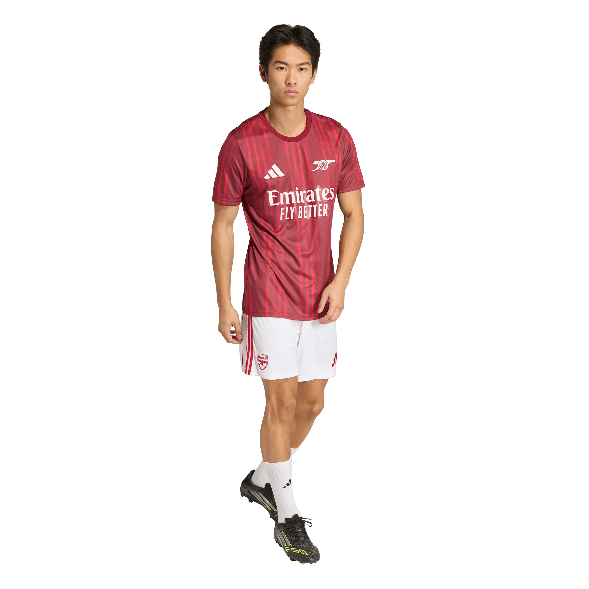 Arsenal FC Pre Match Adults Jersey Red 2025/26 - Image 5
