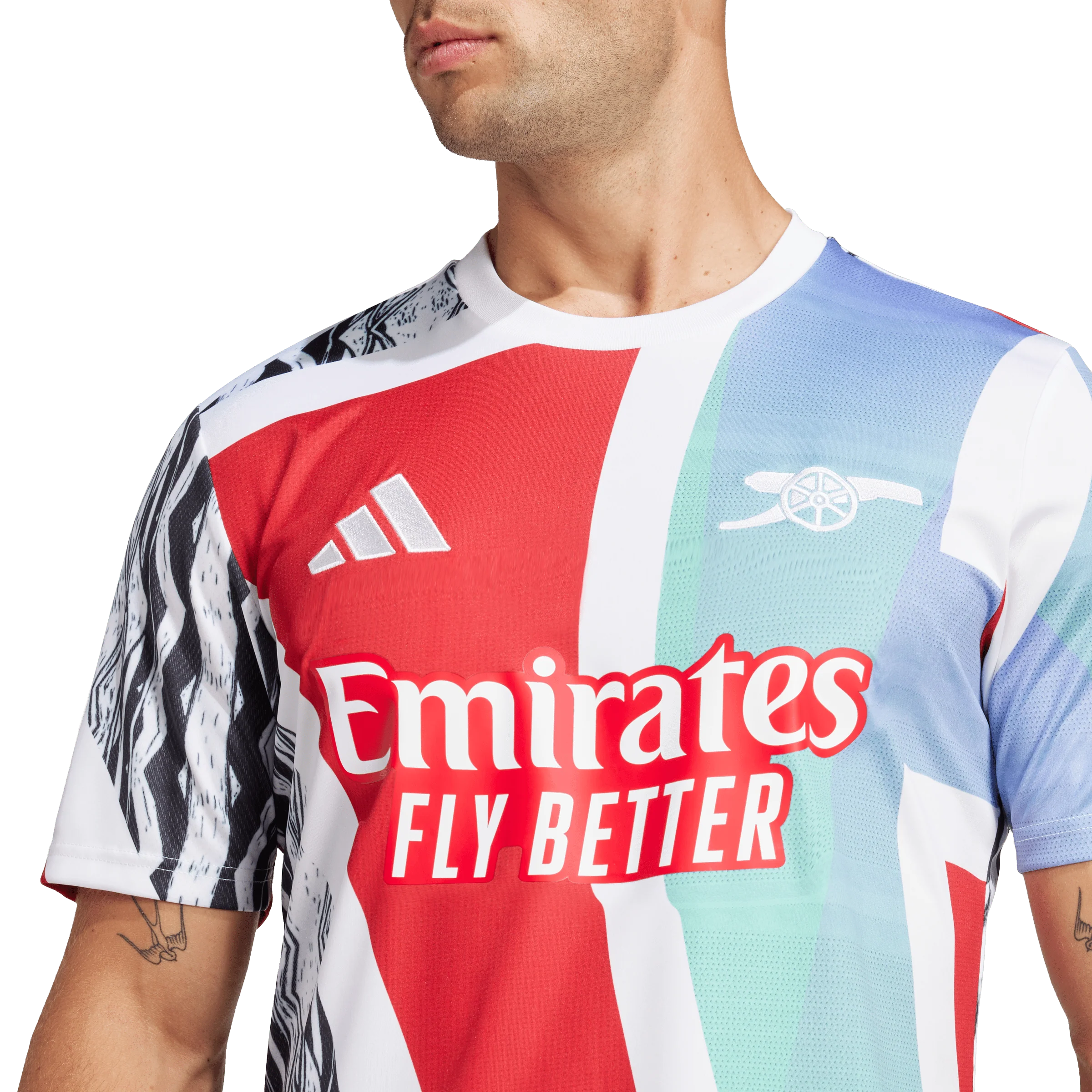 Arsenal FC Pre Match Adults Jersey 2024/25 - Image 4