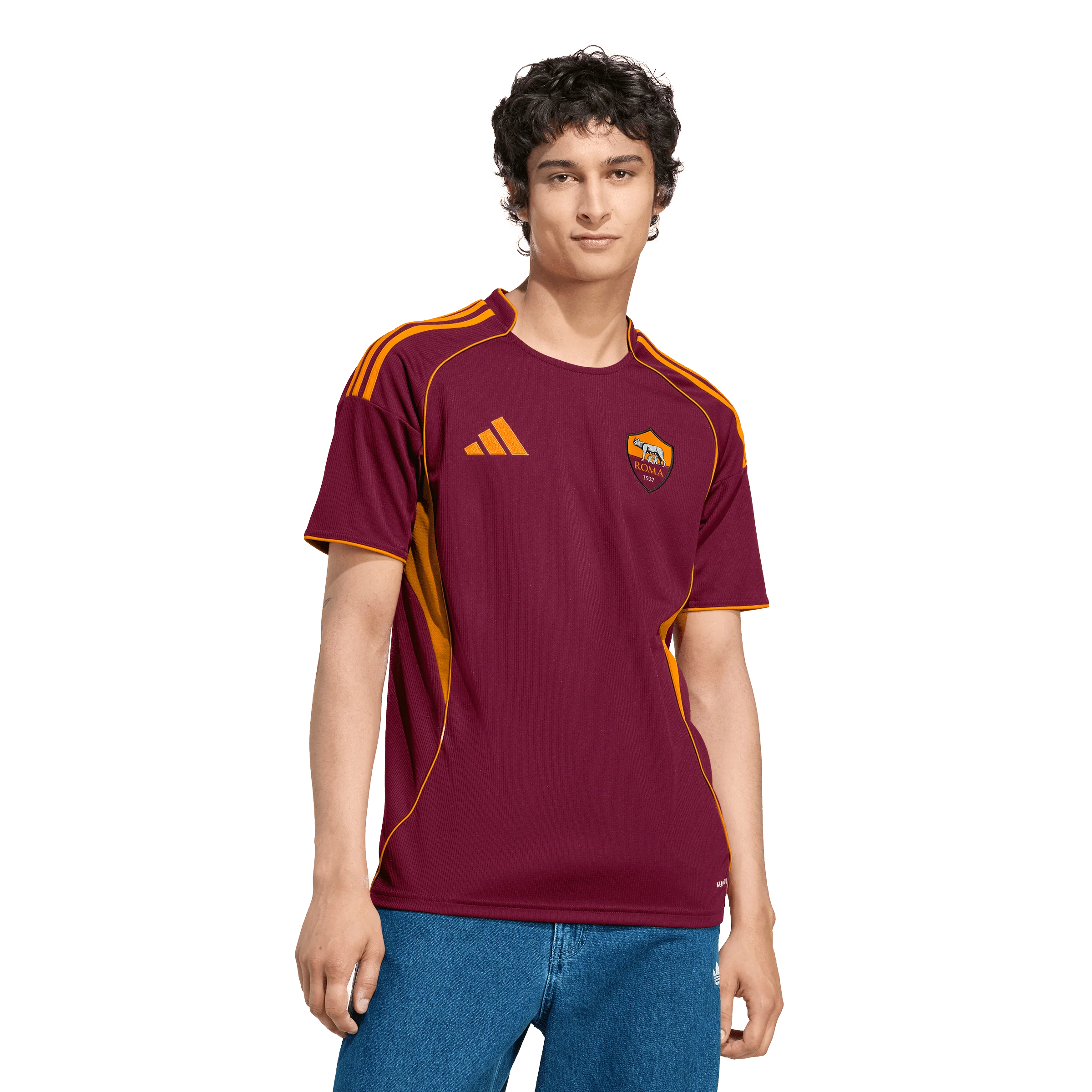 AS Roma FC Adults Home Jersey 2025/26 - Image 3