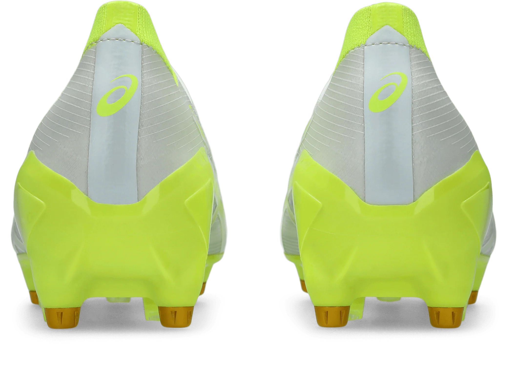Asics Menace 5 Hybrid FG Senior Football Boots - White/Safety Yellow - Image 5