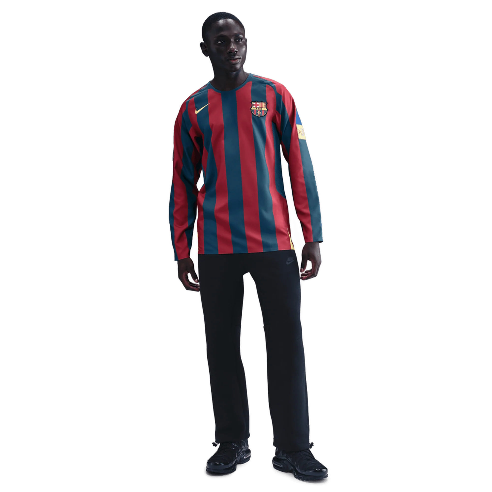 Barcelona FC Adults LS Jersey - Reissue - Image 3