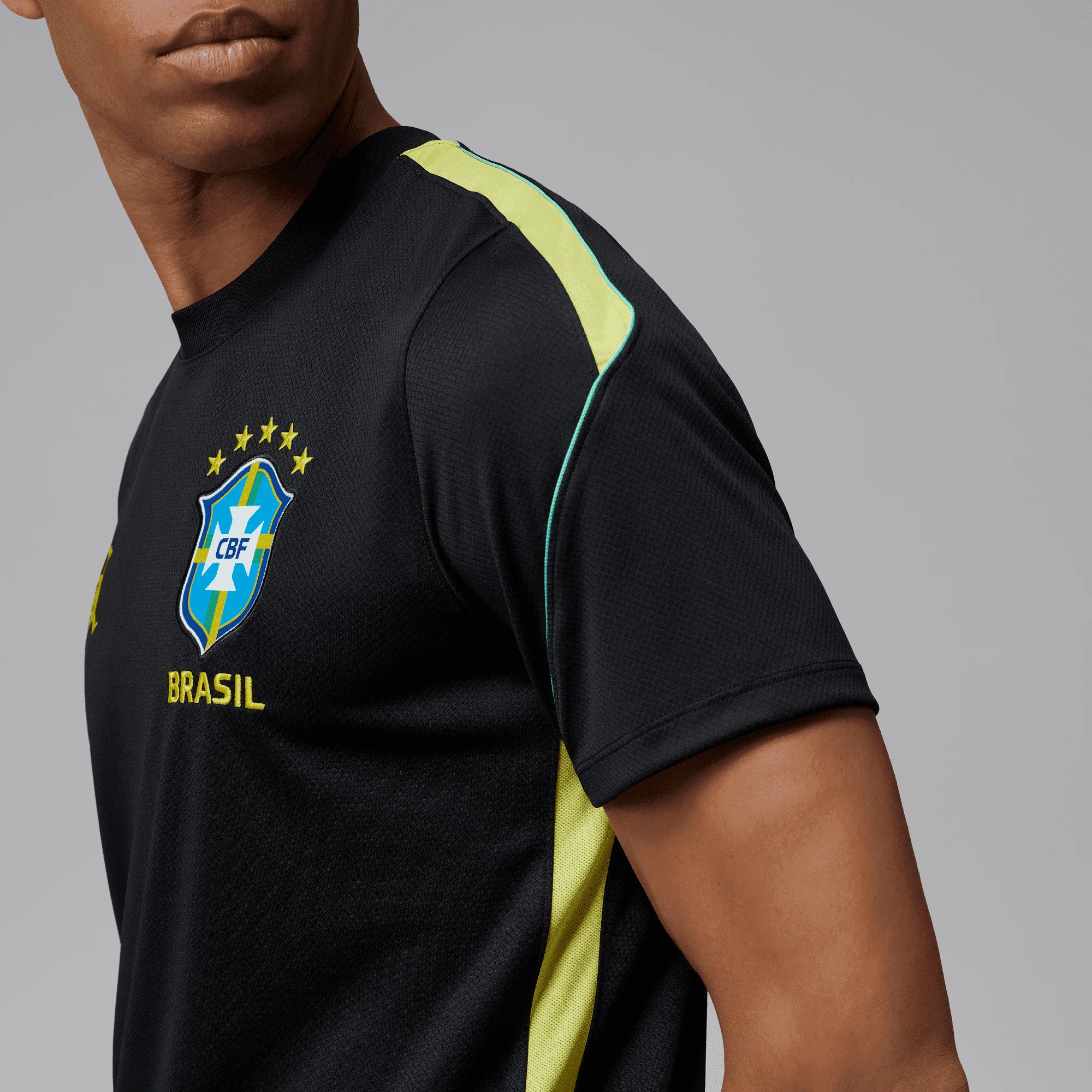 Brazil National Adults Strike Football Top - Image 3