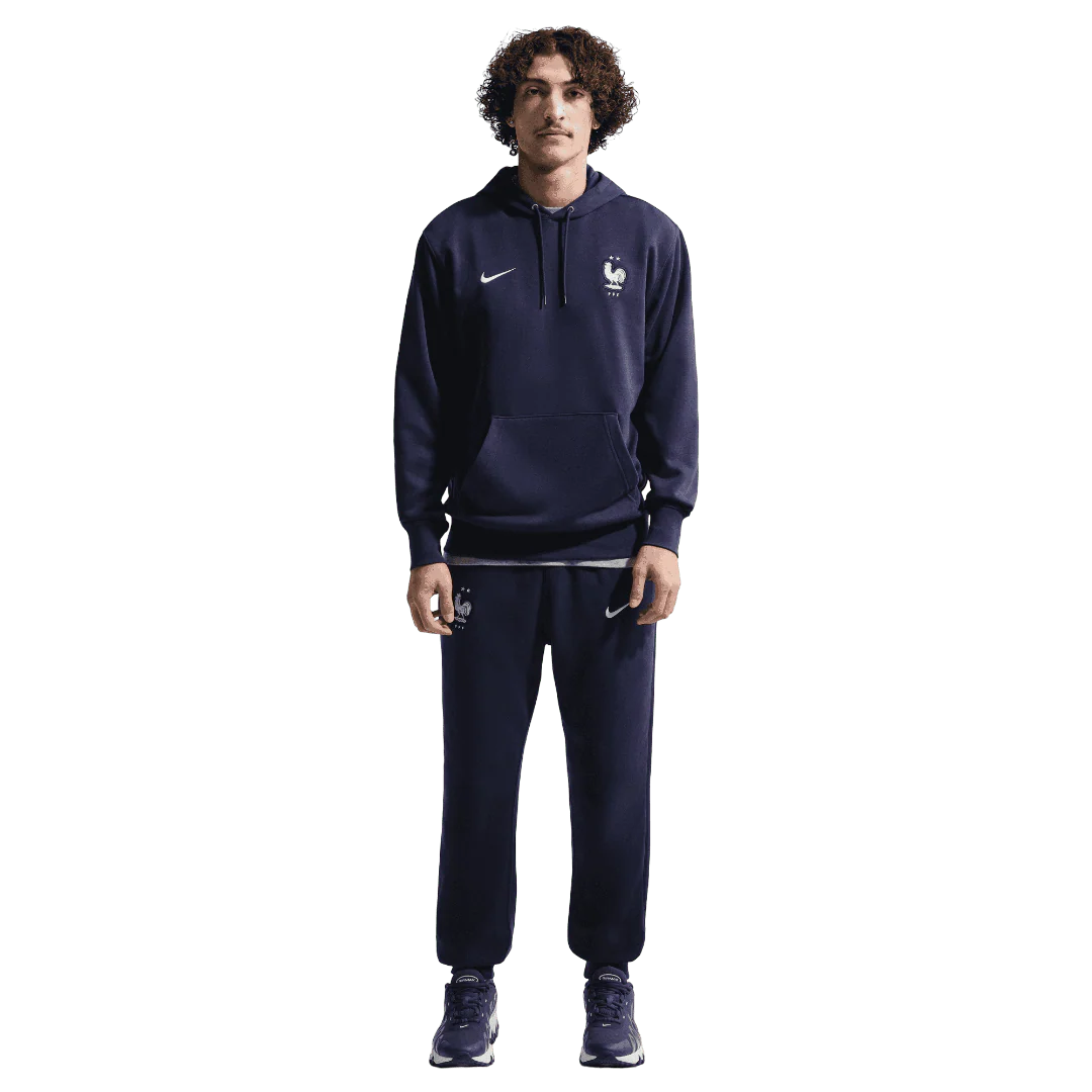 France National Adults Club French Terry Pullover Hoodie 2026 - Image 4