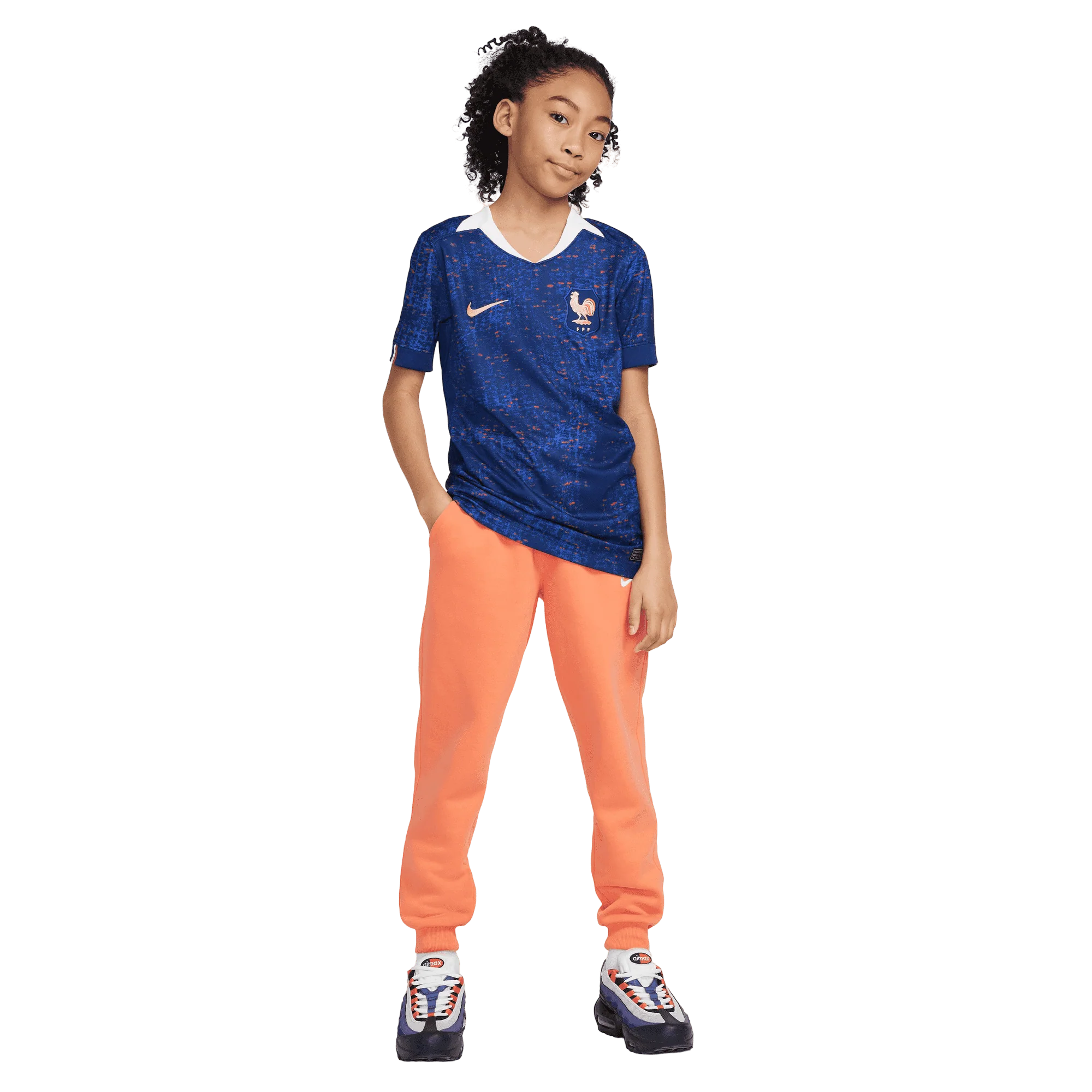 France National Womens Home Kids Jersey 2025 - Image 11