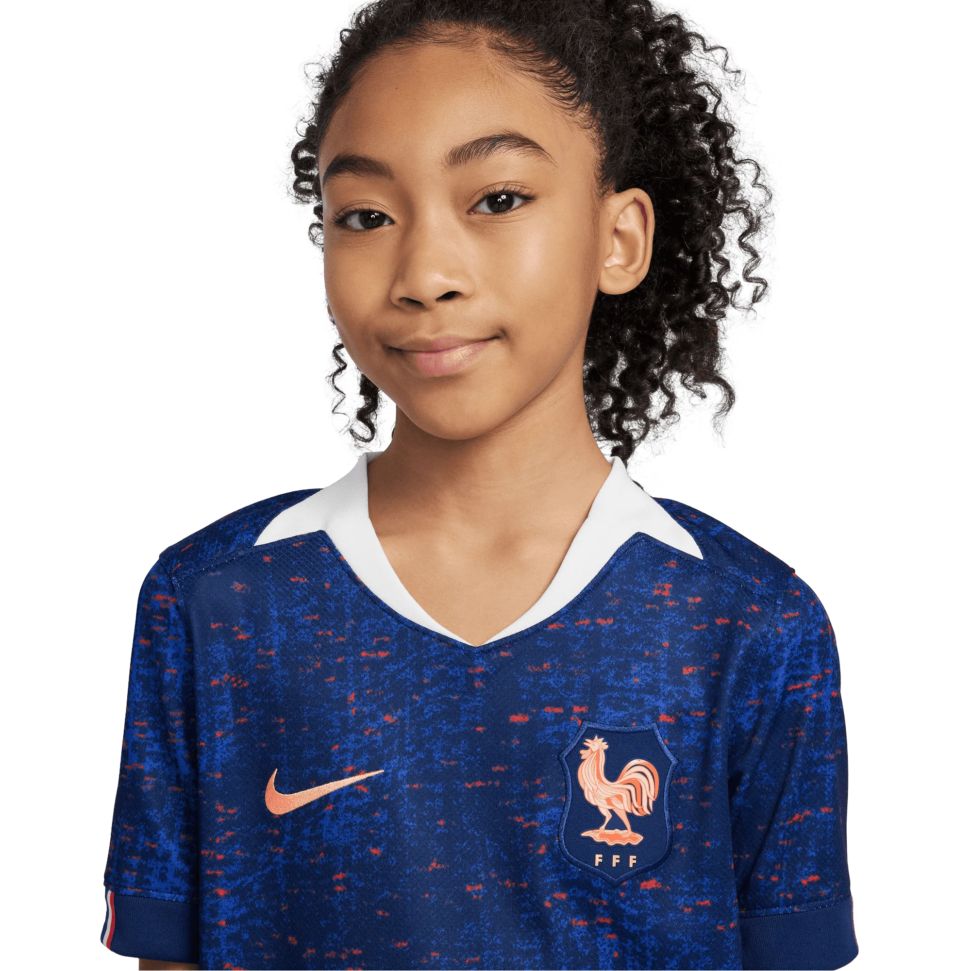 France National Womens Home Kids Jersey 2025 - Image 5