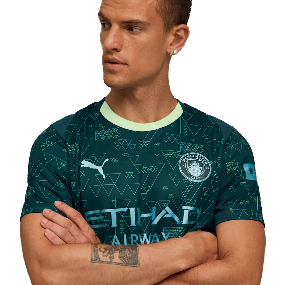 Manchester City FC Adults 4th Jersey 2025/26 - Image 3