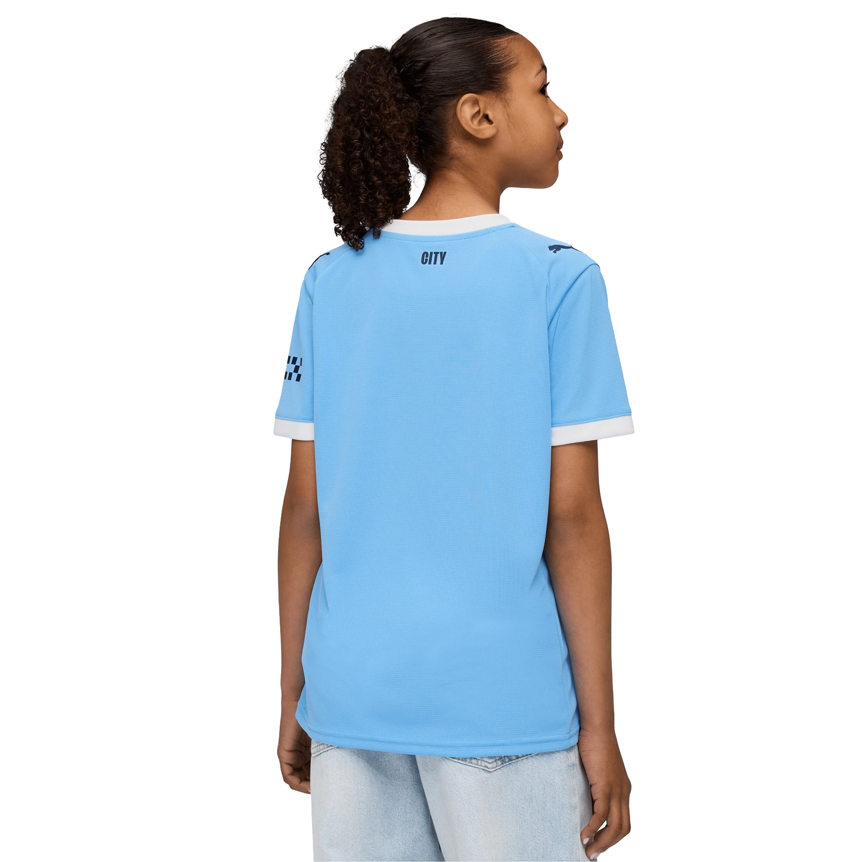 Manchester City FC Kids Home Jersey 2025/26 - Image 4