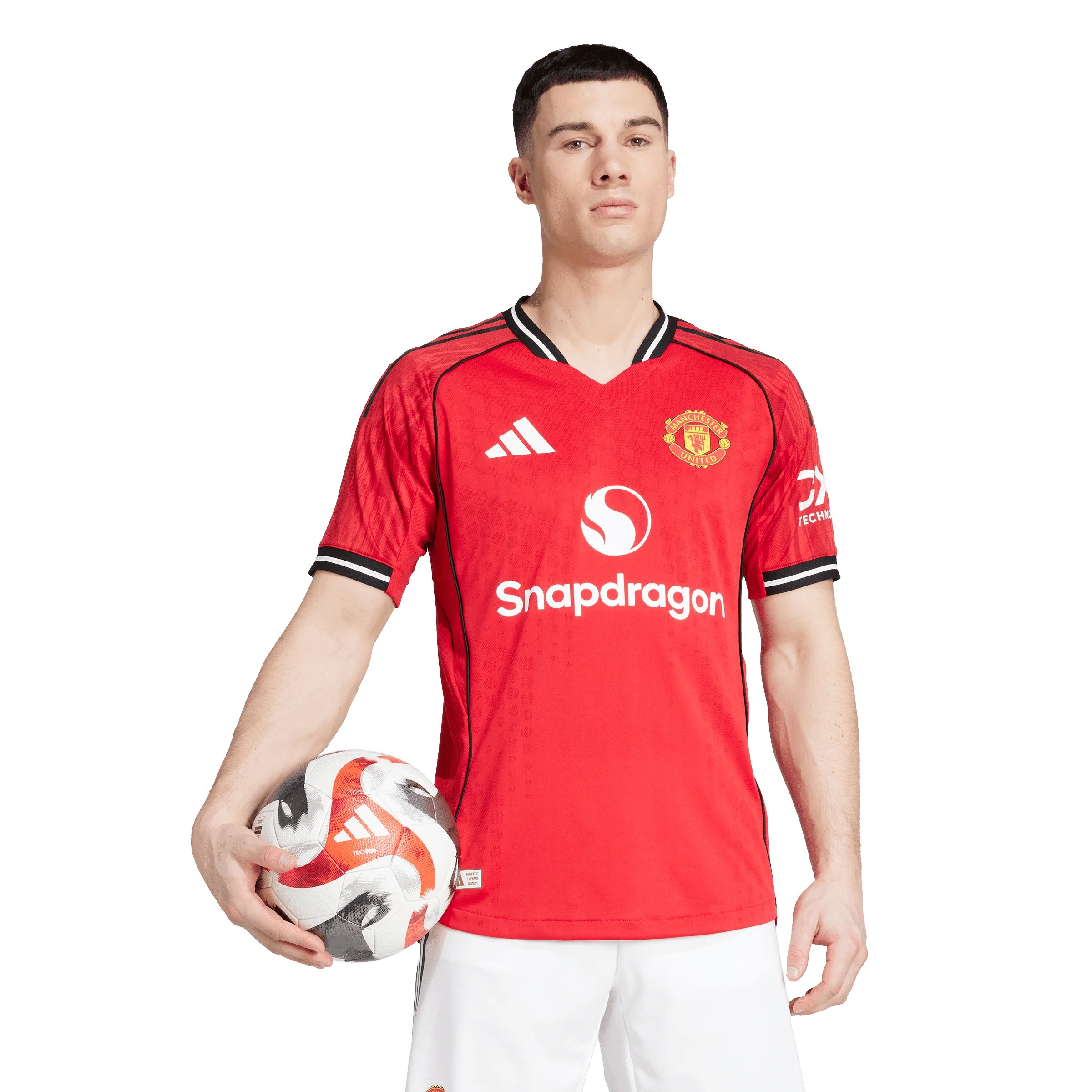 Manchester United Adults Home Match Jersey 2025/26 - Image 3