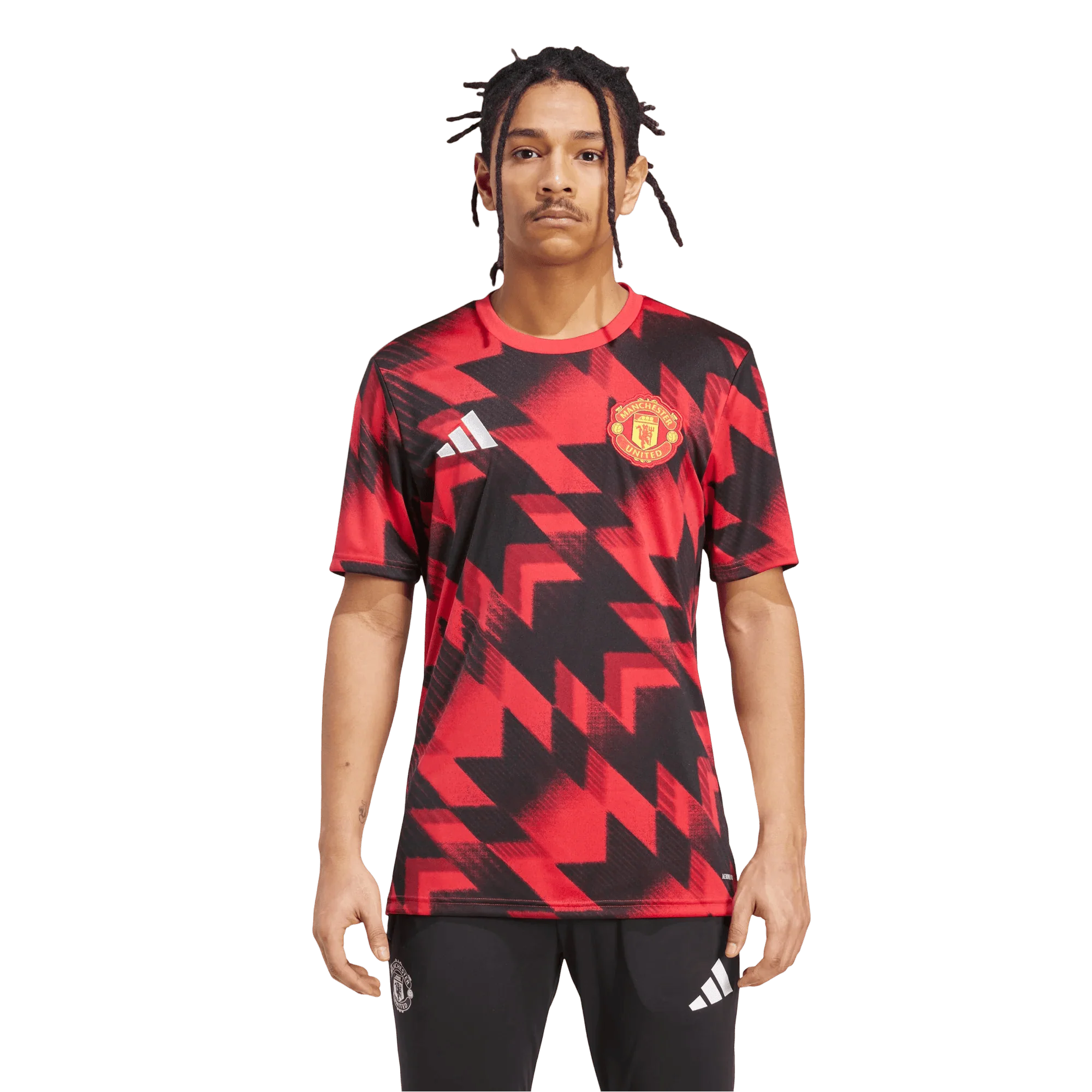Manchester United Pre Match Adults Jersey 2025/26 - Image 3