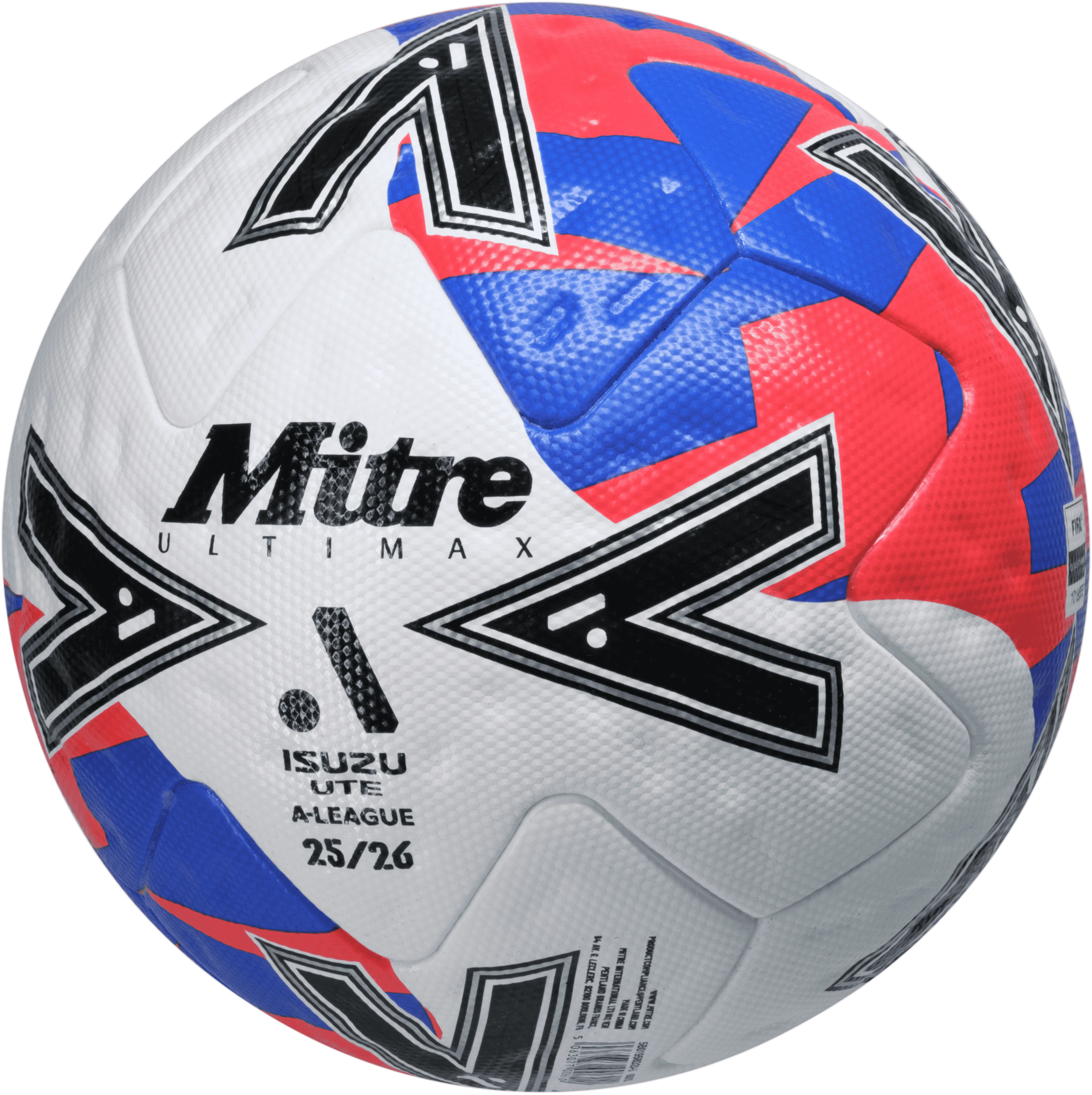 Mitre Ultimax Pro A-Leagues Game Soccer Ball 2025/26 - Image 4