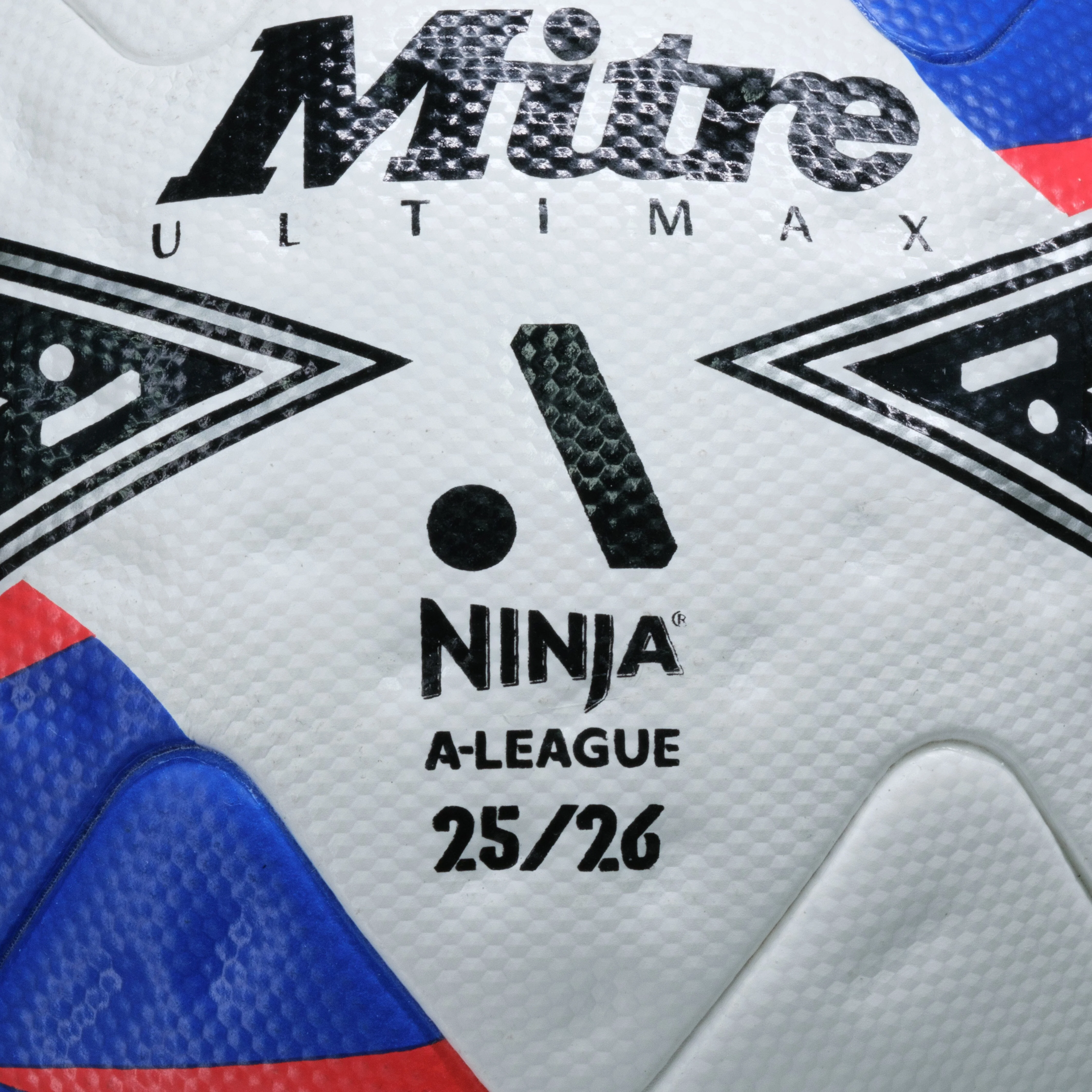 Mitre Ultimax Pro A-Leagues Game Soccer Ball 2025/26 - Image 9