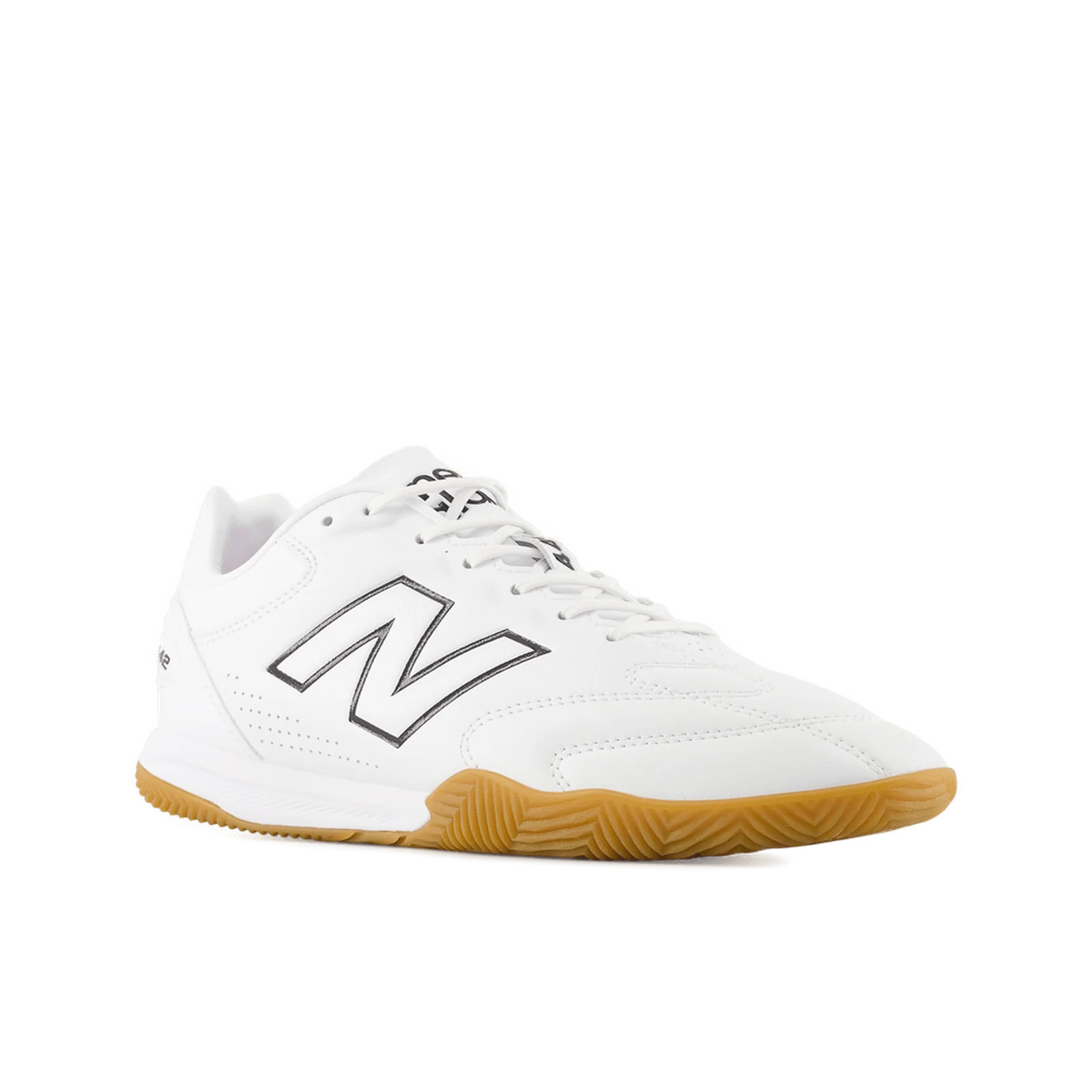 New Balance 442 V3 Pro Indoor Senior Football Boots - White - Image 7