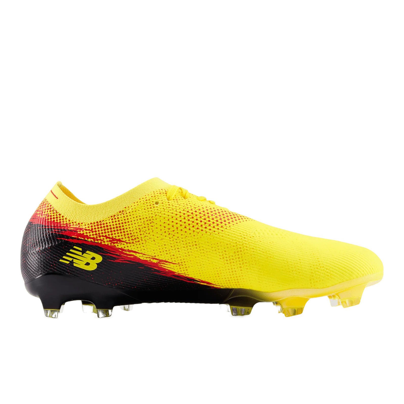New Balance Furon V8 Elite FG Senior Football Boots - Punch Yellow - Image 3