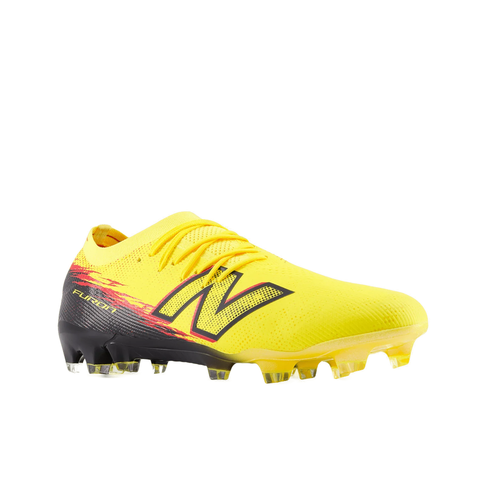 New Balance Furon V8 Elite FG Senior Football Boots - Punch Yellow - Image 6