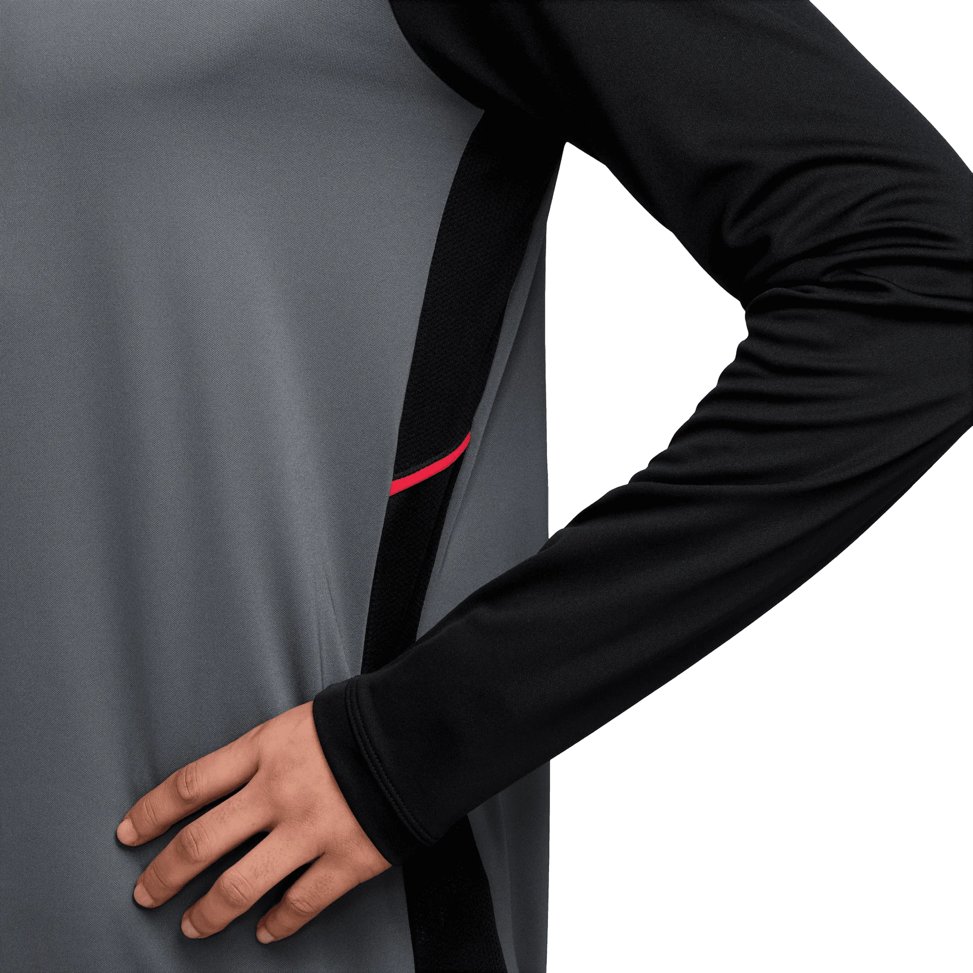 Nike Academy Dri-FIT Adults Football Drill Top - Cool Grey - Image 8