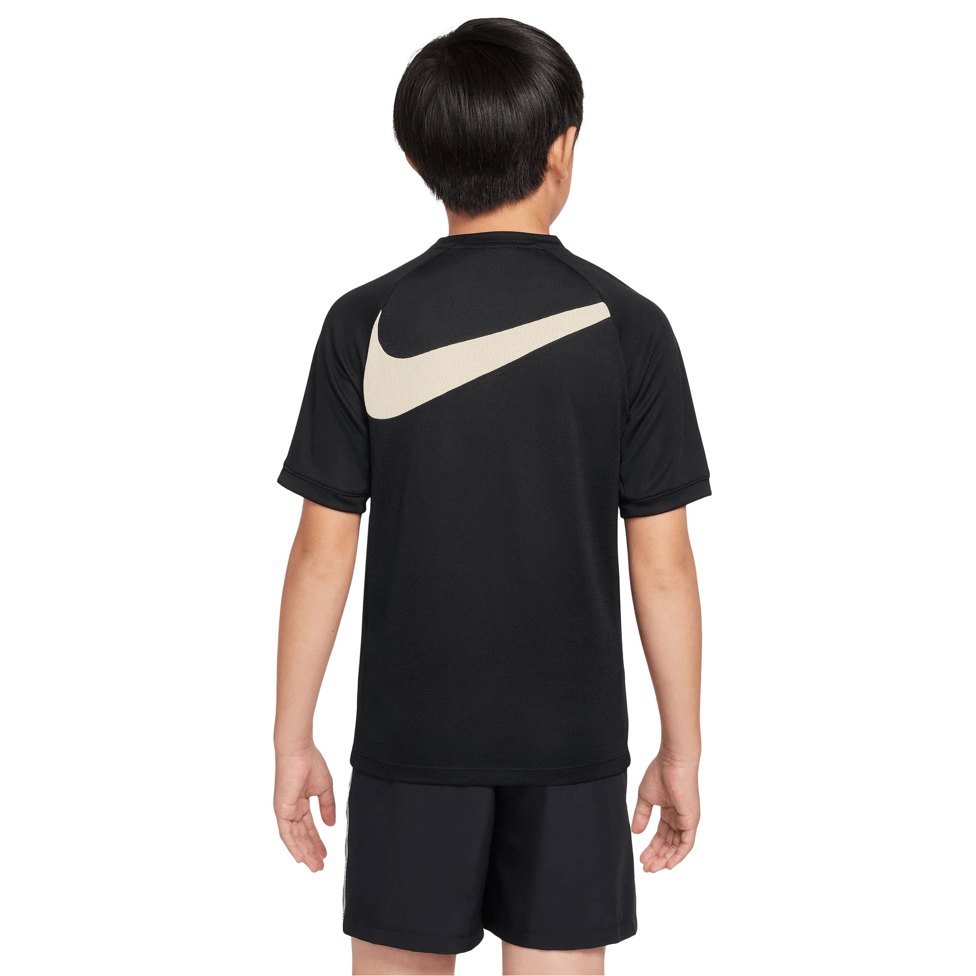 Nike Academy Dri-FIT Kids Football Top - Black/Ivory - Image 2