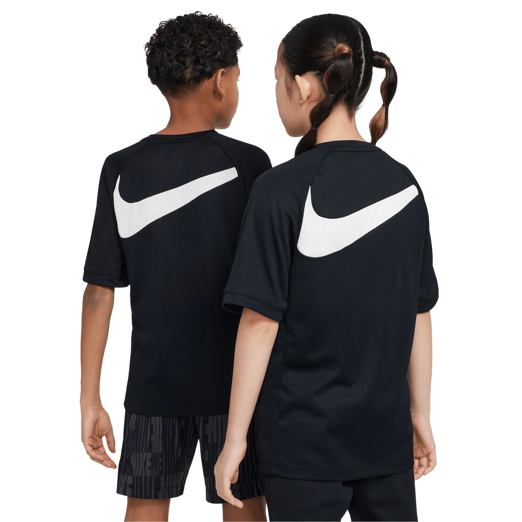 Nike Academy Dri-FIT Kids Football Top - Black/Ivory - Image 4