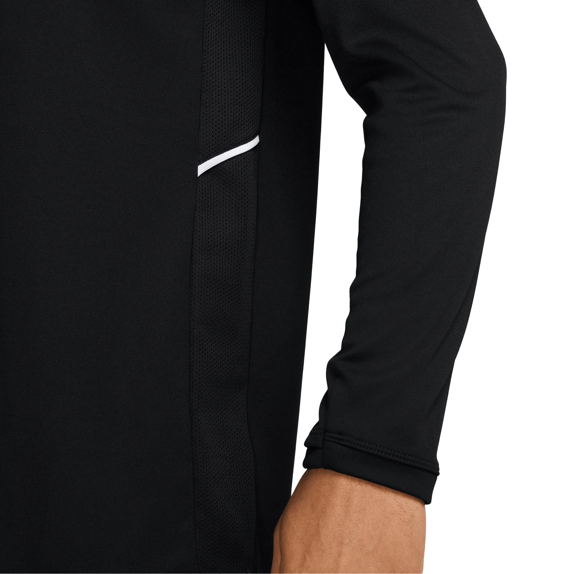 Nike Dri-Fit Academy Adults Football Drill Top - Black/White - Image 5