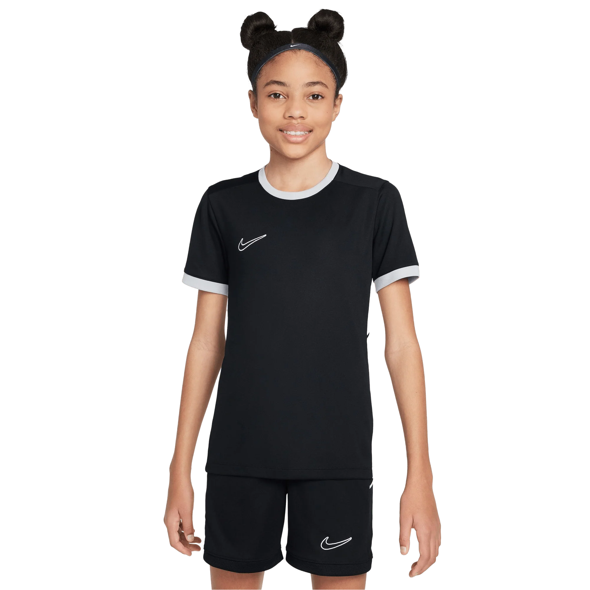 Nike Dri-Fit Academy Kids SS Football Top - Black