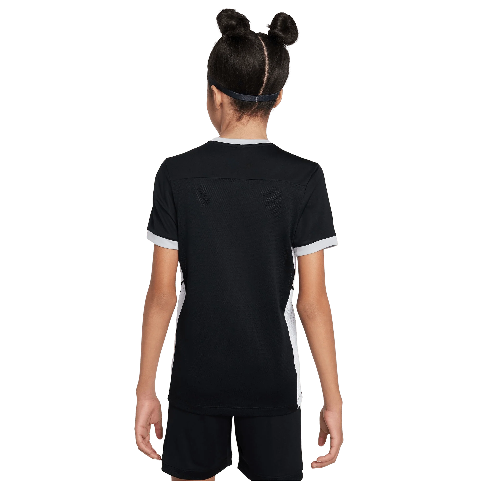 Nike Dri-Fit Academy Kids SS Football Top - Black - Image 2