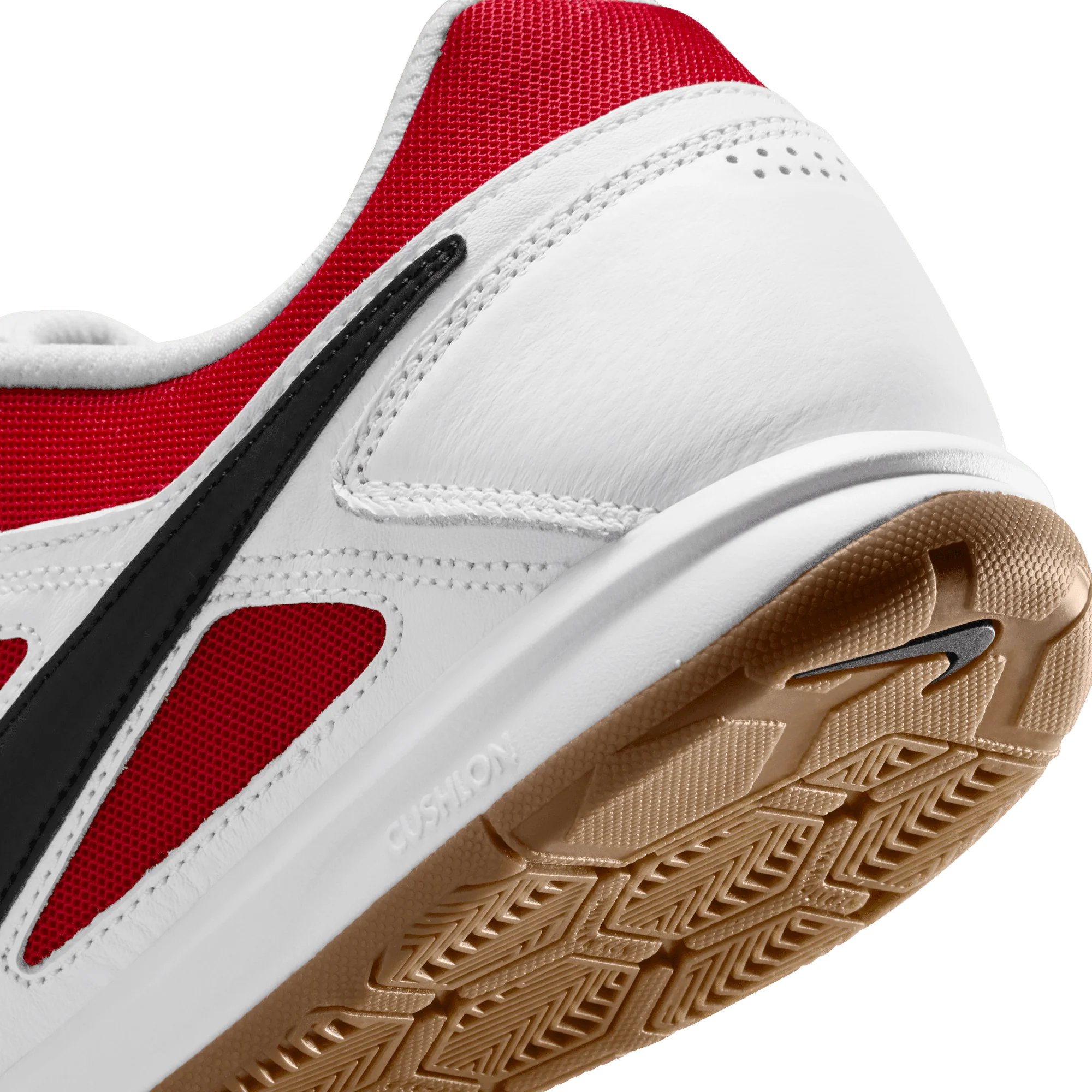 Nike Gato Indoor Senior Football Boots - White/Black/Gym Red - Image 10