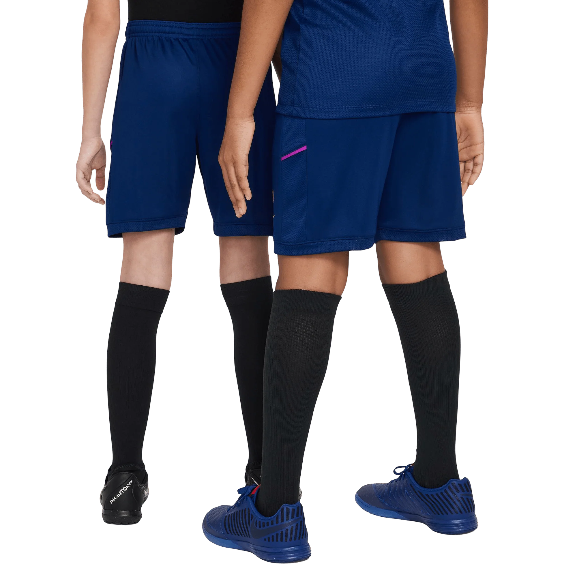 Nike Kylian Mbappe Academy Dri-FIT Kids Football Shorts - Blue - Image 4