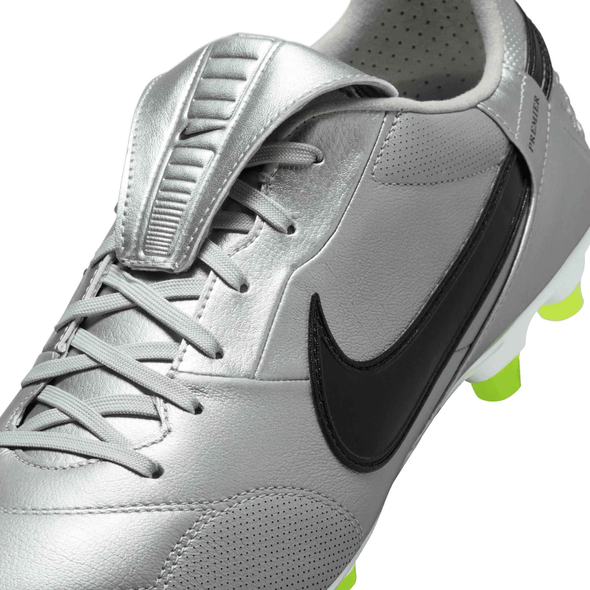 Nike Premier 3 FG Senior Football Boots - Metallic Silver - Image 10