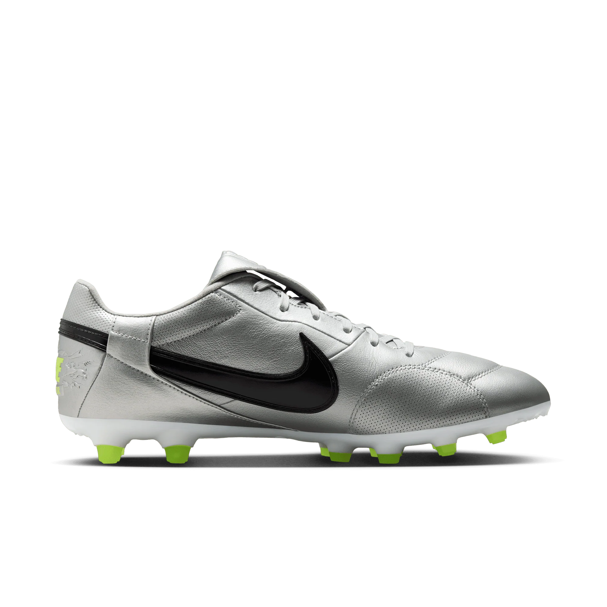 Nike Premier 3 FG Senior Football Boots - Metallic Silver - Image 3