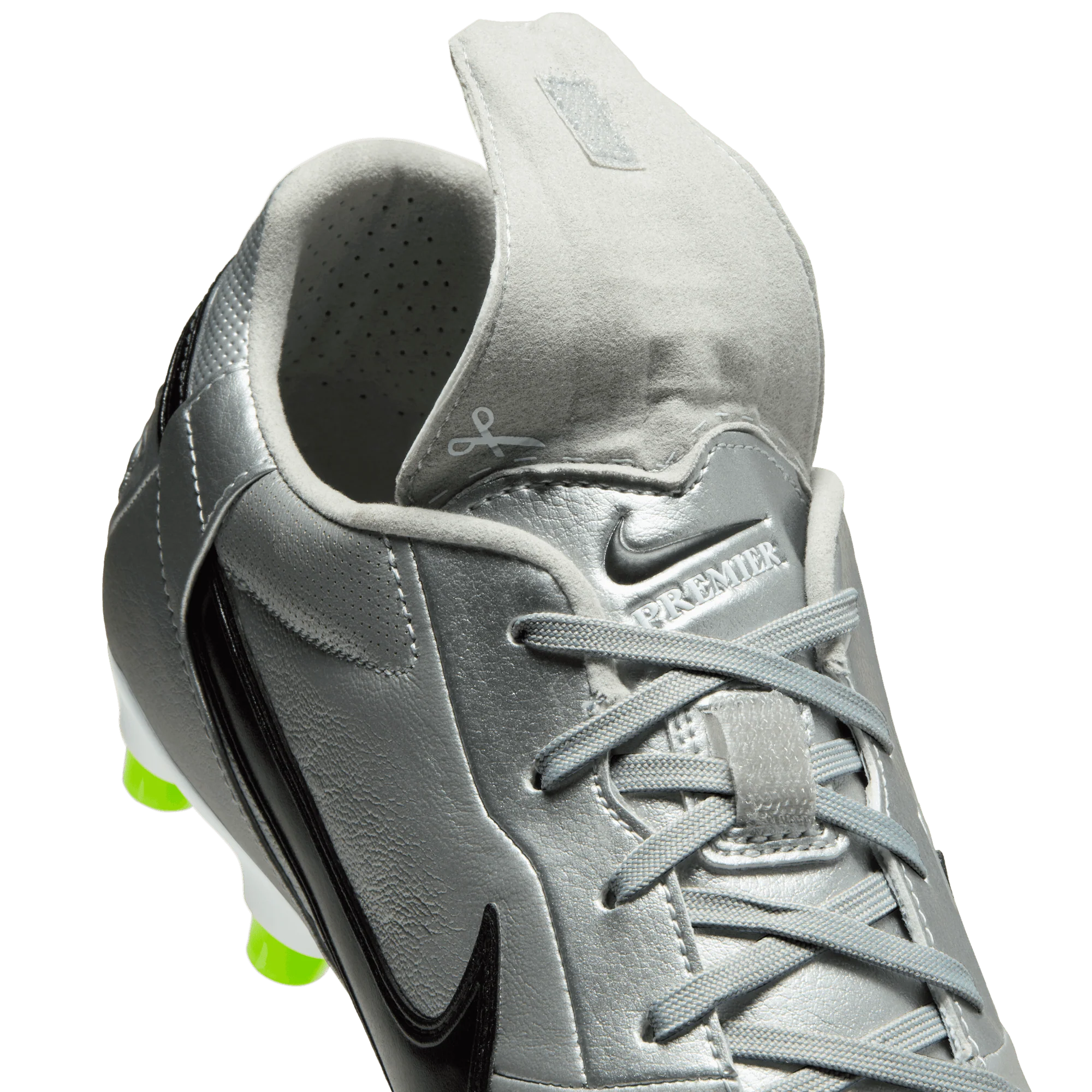 Nike Premier 3 FG Senior Football Boots - Metallic Silver - Image 9
