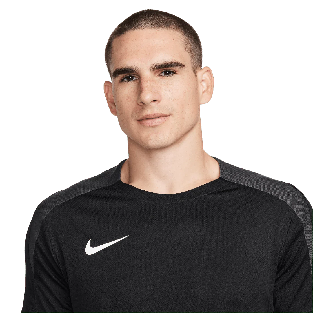 Nike Strike Men's Dri-FIT Short-Sleeve Football Top - Black - Image 3
