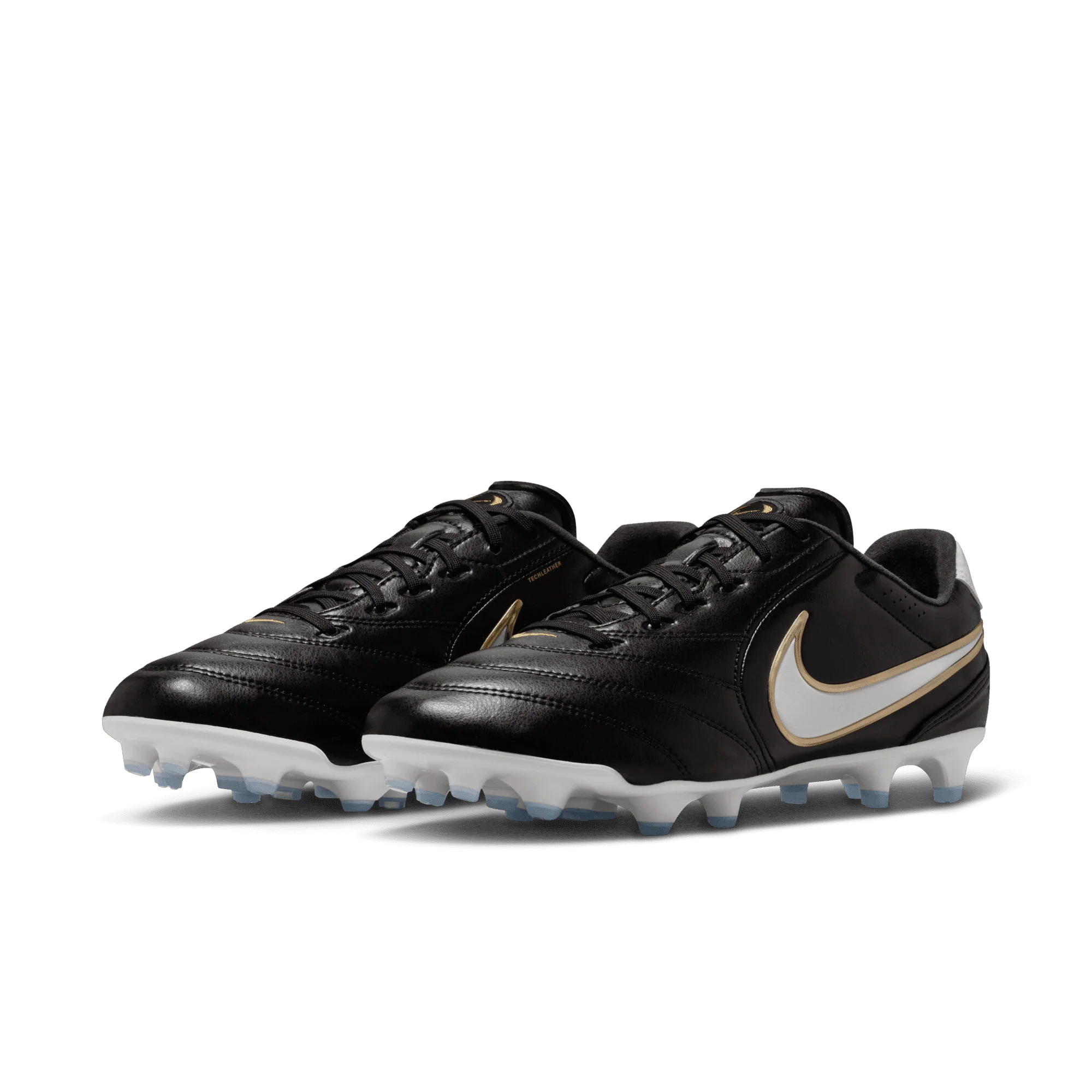 Nike Tiempo Ligera Pro FG Senior Football Boots - Black - Image 5