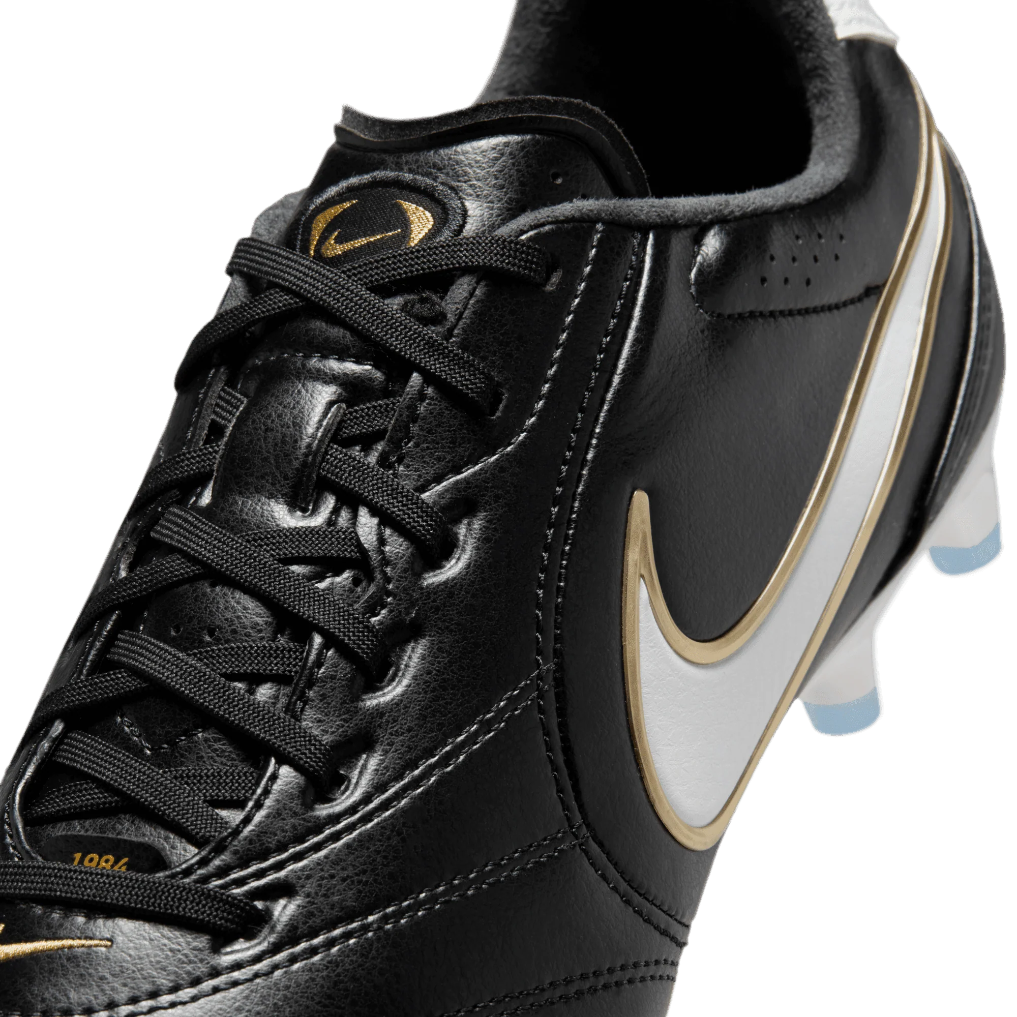 Nike Tiempo Ligera Pro FG Senior Football Boots - Black - Image 9