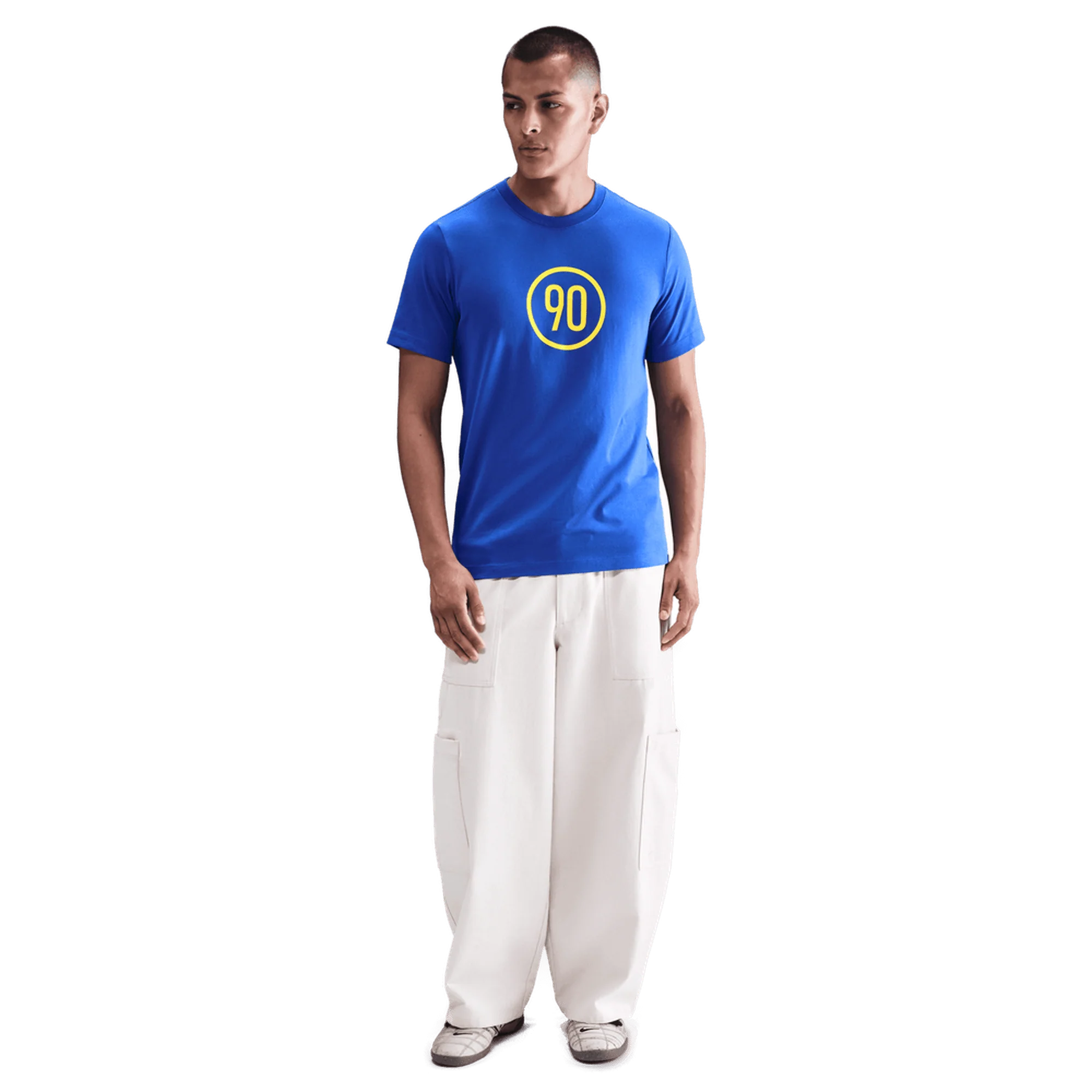 Nike Total 90 Adults Football Top - Blue - Image 3