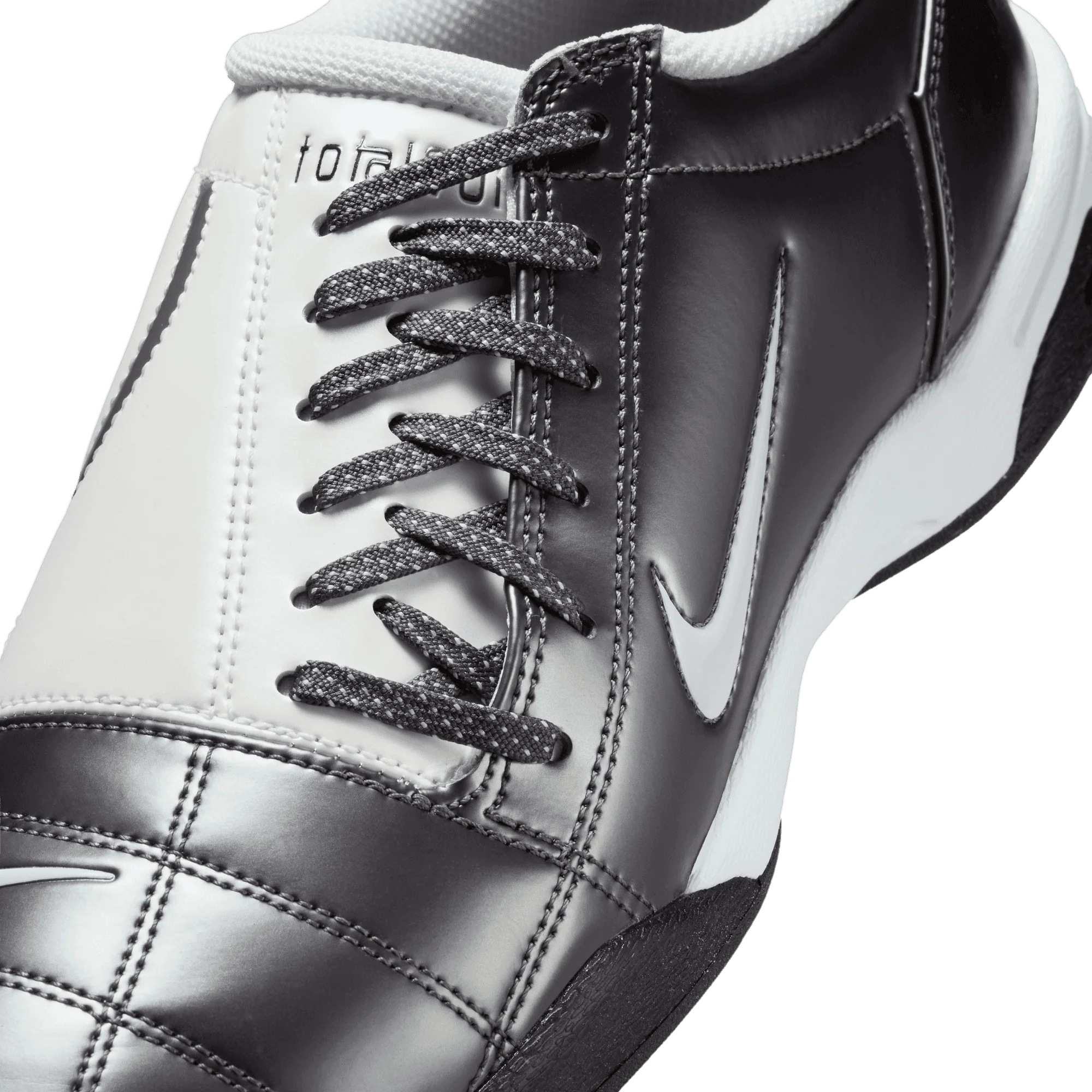 Nike Total 90 Indoor Senior Football Boots - Graphite/White - Image 10